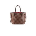 Louis Vuitton Neverfull MM Damier Ebene Shoulder Bag