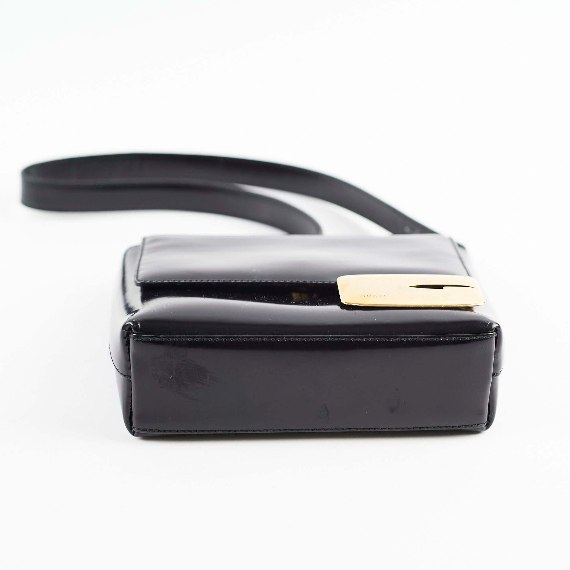 Gucci Vintage Shoulder Bag Black