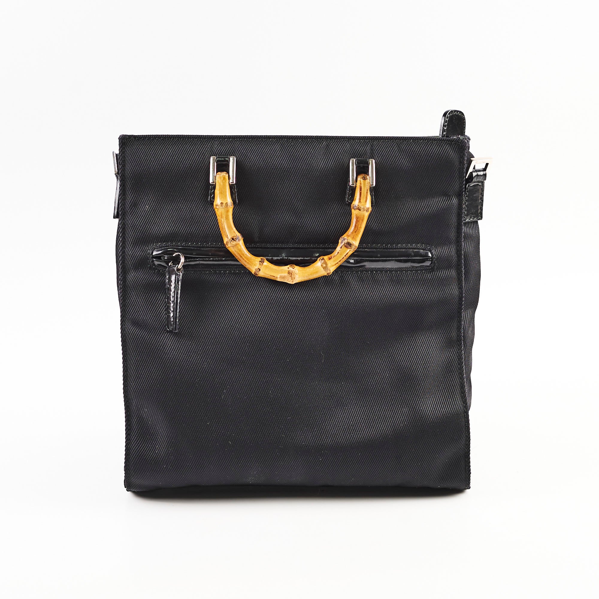 Chanel Vintage Bamboo Handle Mini Tote