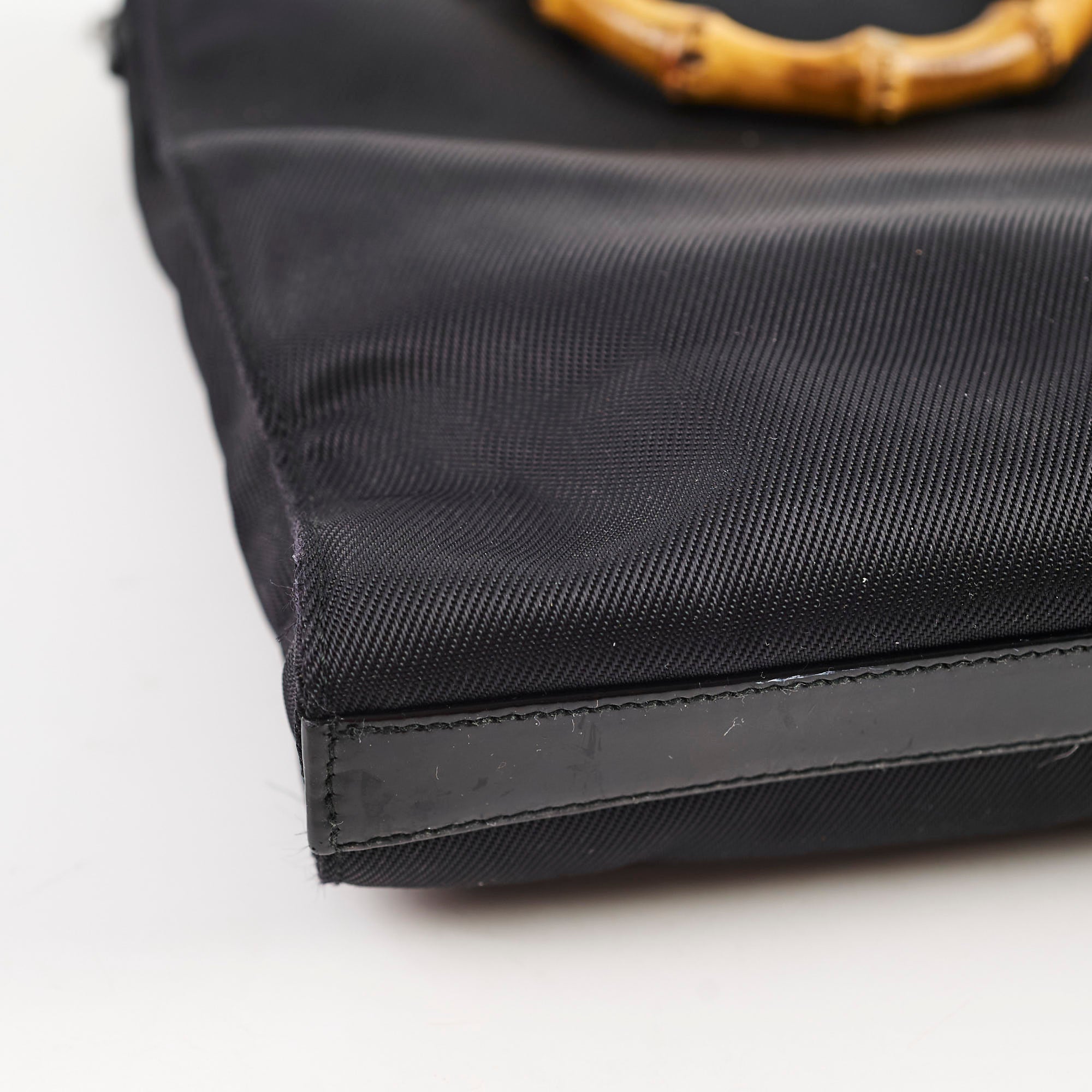 Chanel Vintage Bamboo Handle Mini Tote