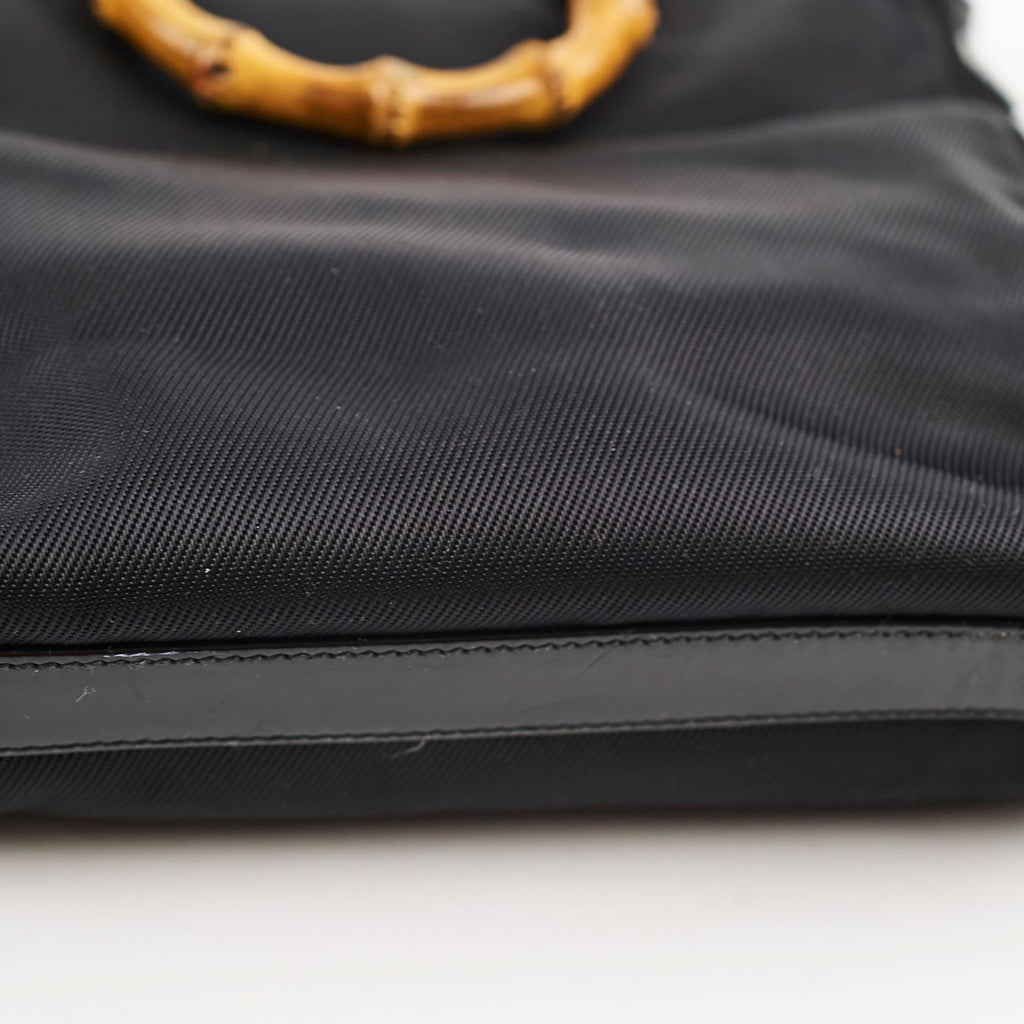 Chanel Vintage Bamboo Handle Mini Tote