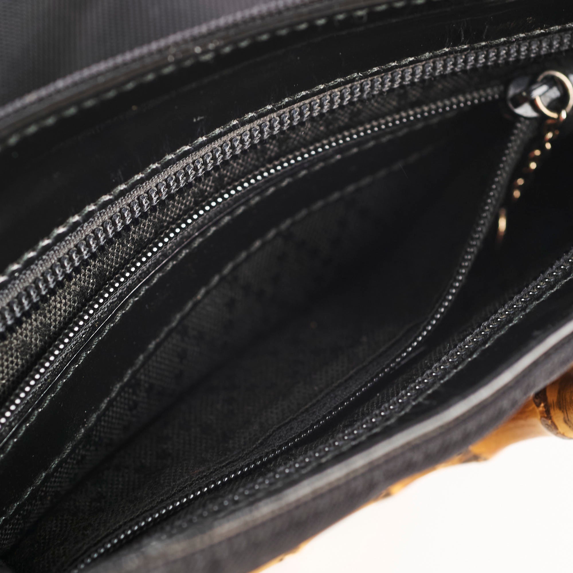 Chanel Vintage Bamboo Handle Mini Tote