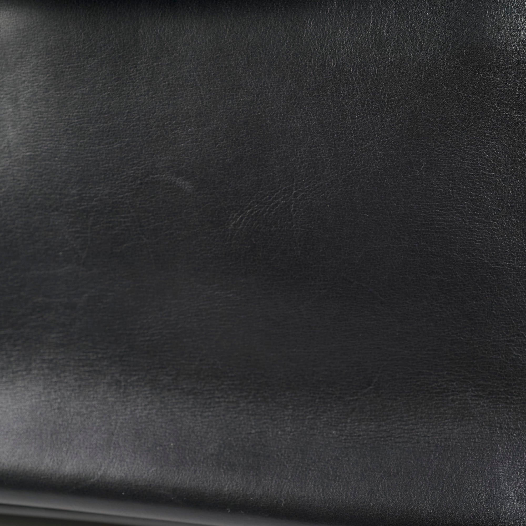 Celine Blade Leather Shoulder Bag Black