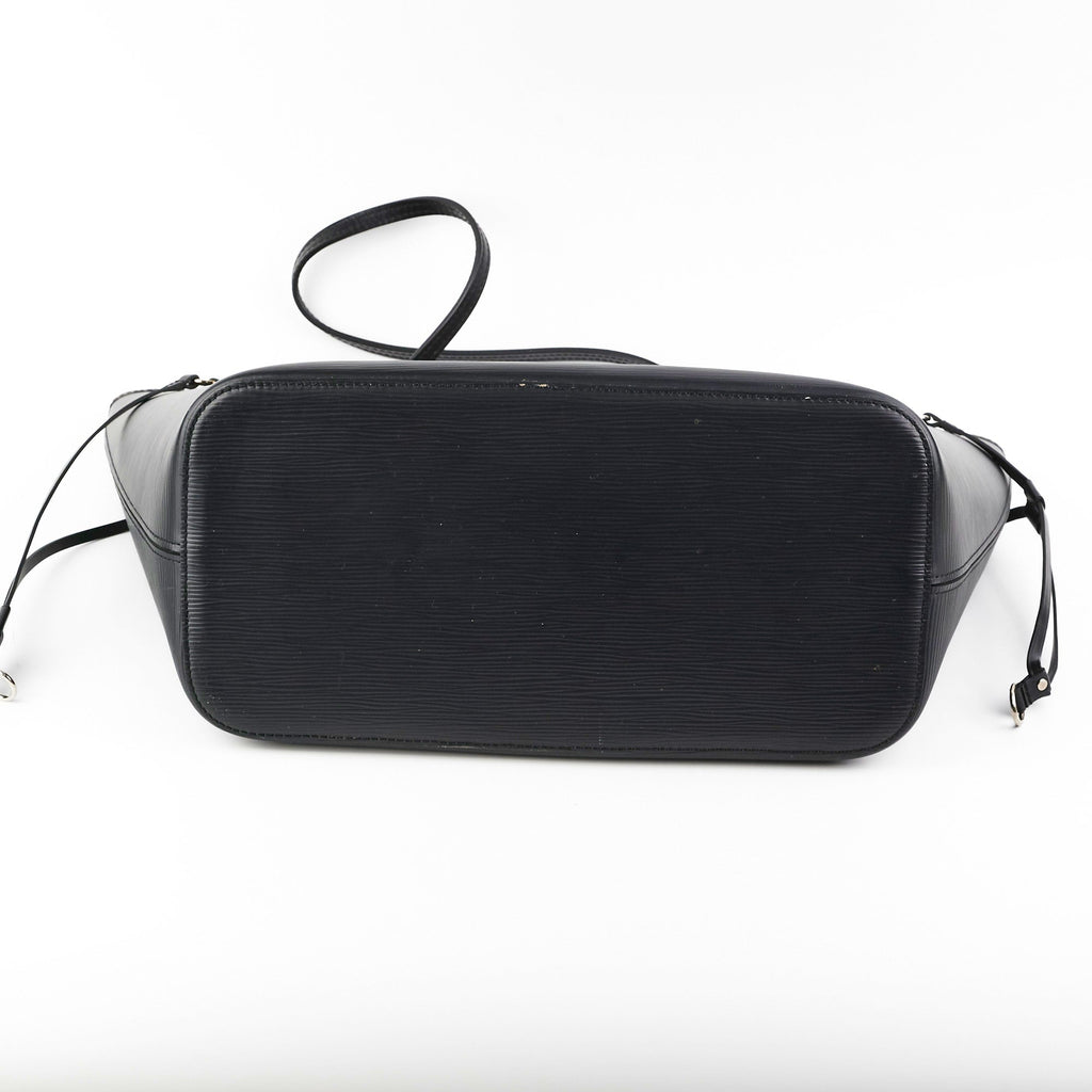 Louis Vuitton Neverfull MM Black Epi Shoulder Bag
