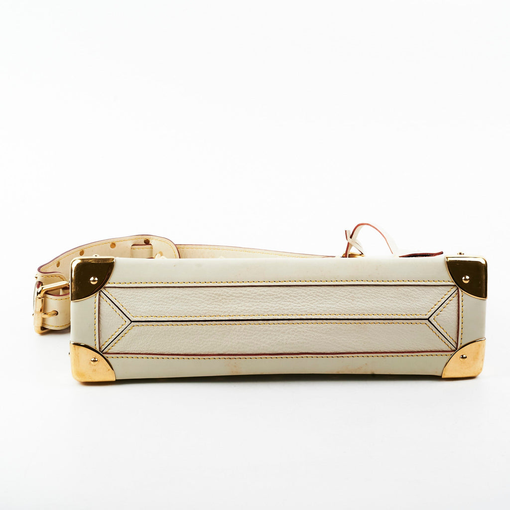 Louis Vuitton Vintage Suhali Le Talentueux Shoulder Bag Ivory