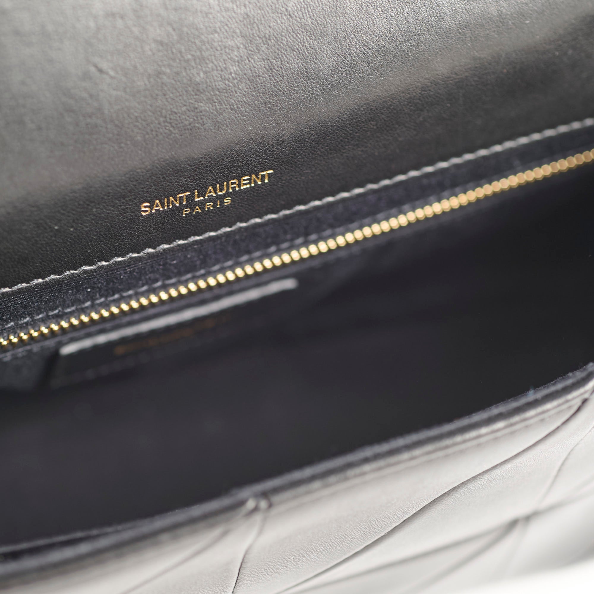 Saint Laurent Jamie Medium Black Shoulder Bag