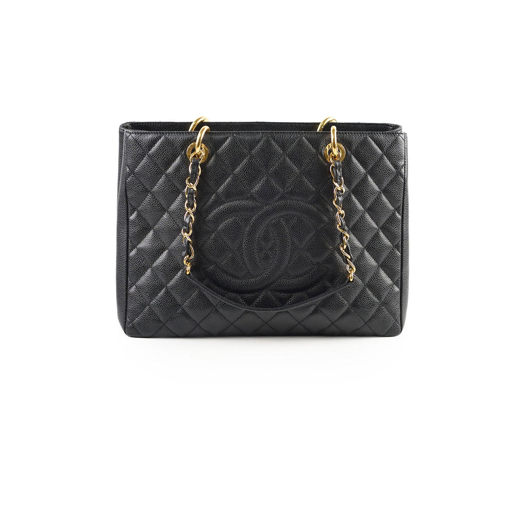Chanel Grand Shopping Tote GST Caviar Black