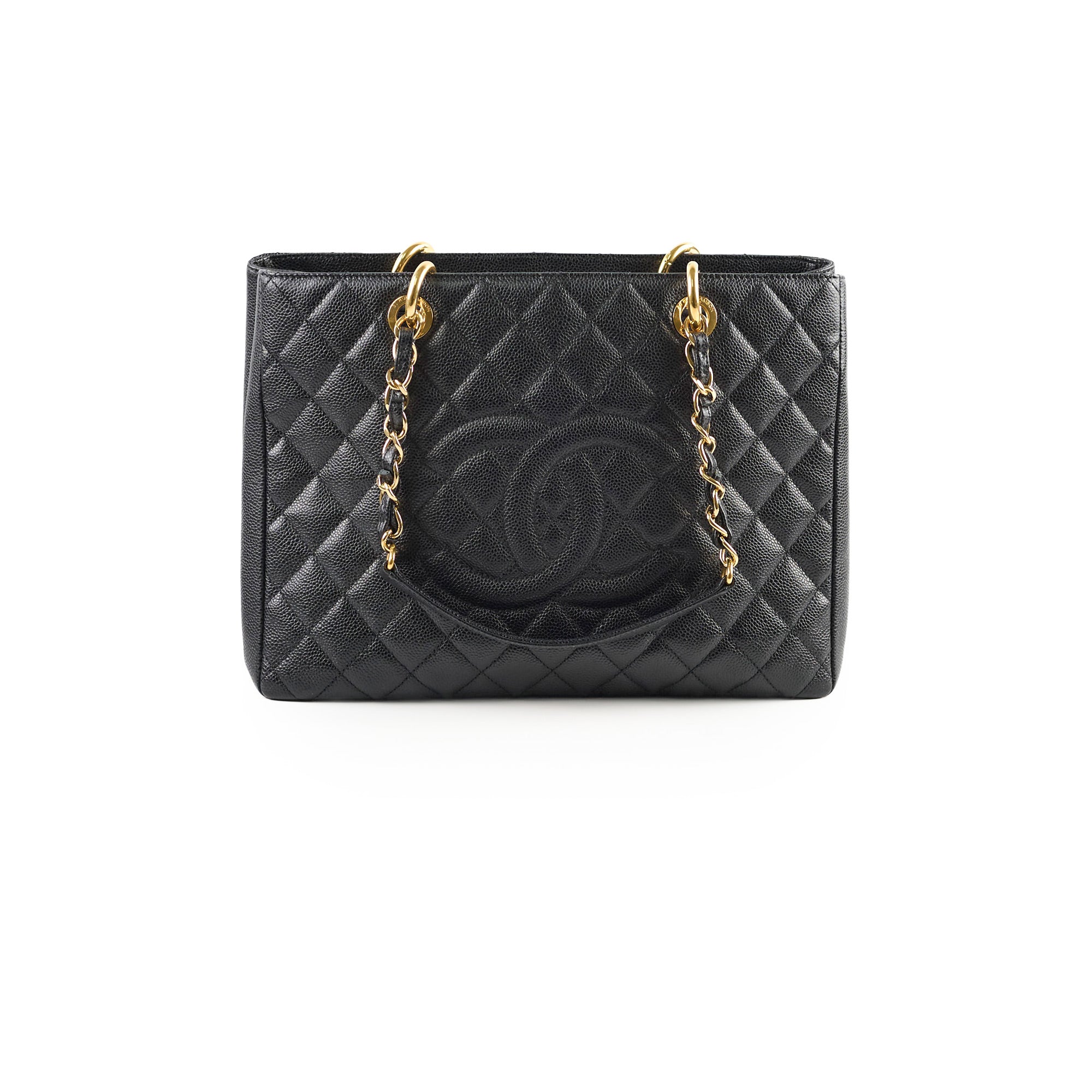 Chanel Grand Shopping Tote GST Caviar Black
