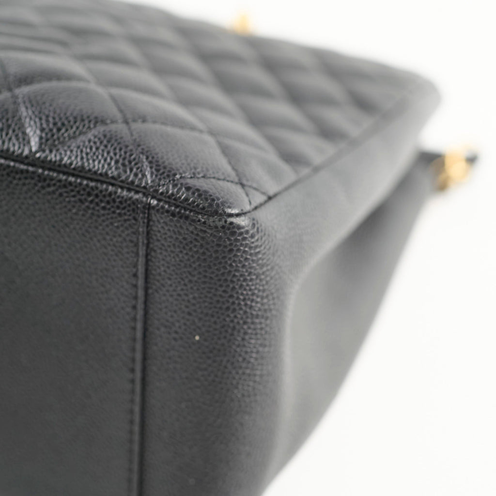 Chanel Grand Shopping Tote GST Caviar Black