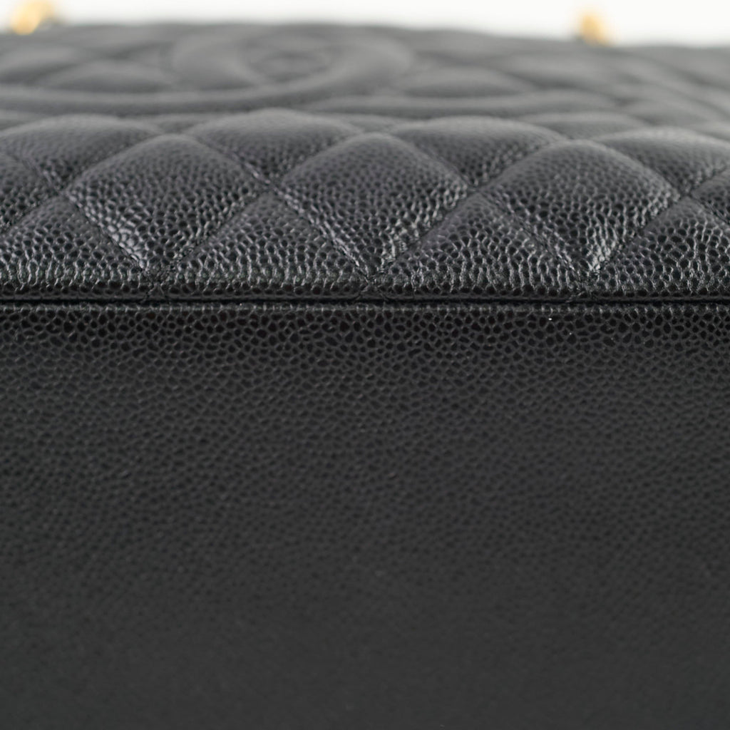 Chanel Grand Shopping Tote GST Caviar Black