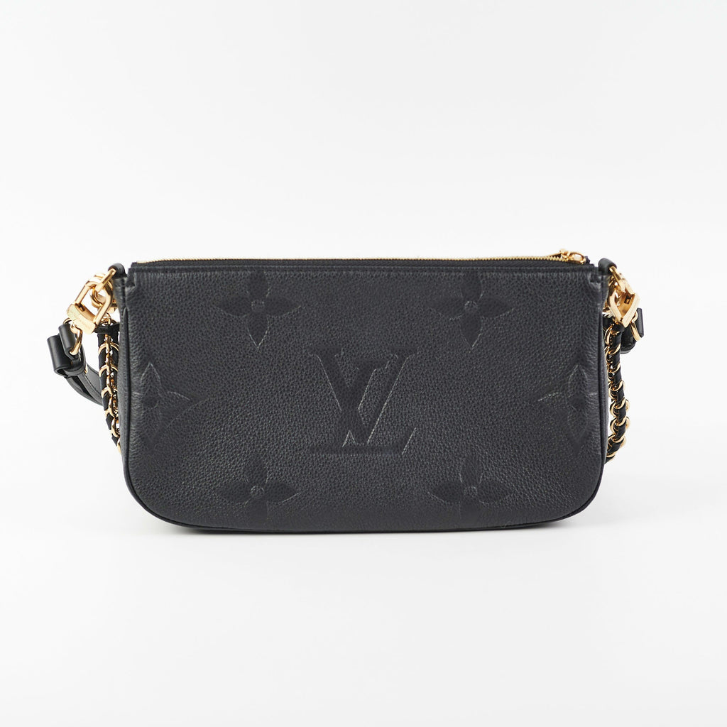 Louis Vuitton Multi Pochette Black Empriente Shoulder Bag