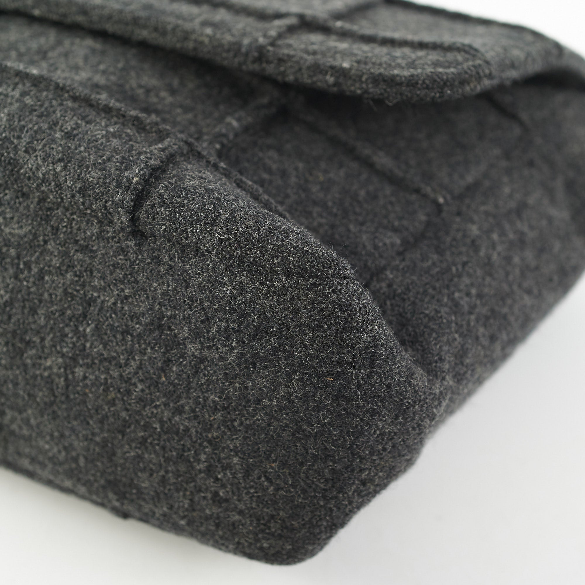 Chanel 2.55 Panelled Shoulder Bag Anthracite Grey