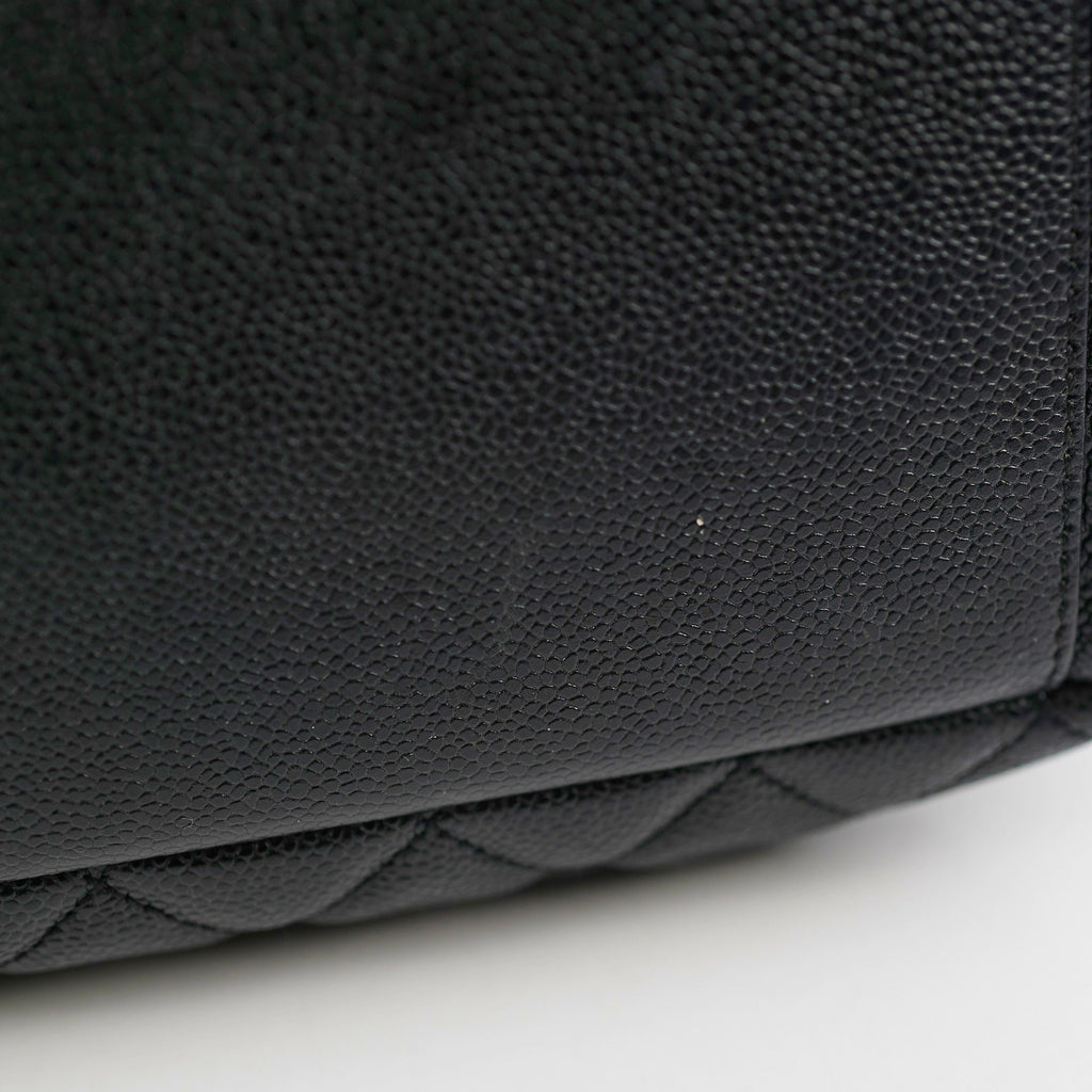 Chanel Grand Shopping Tote GST Caviar Black Shoulder Bag