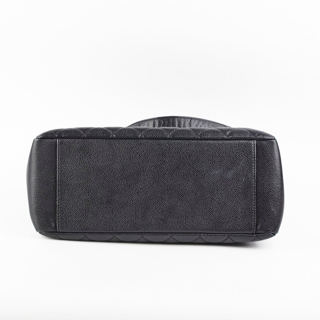 Chanel Caviar GST Grand Shopping Tote Black