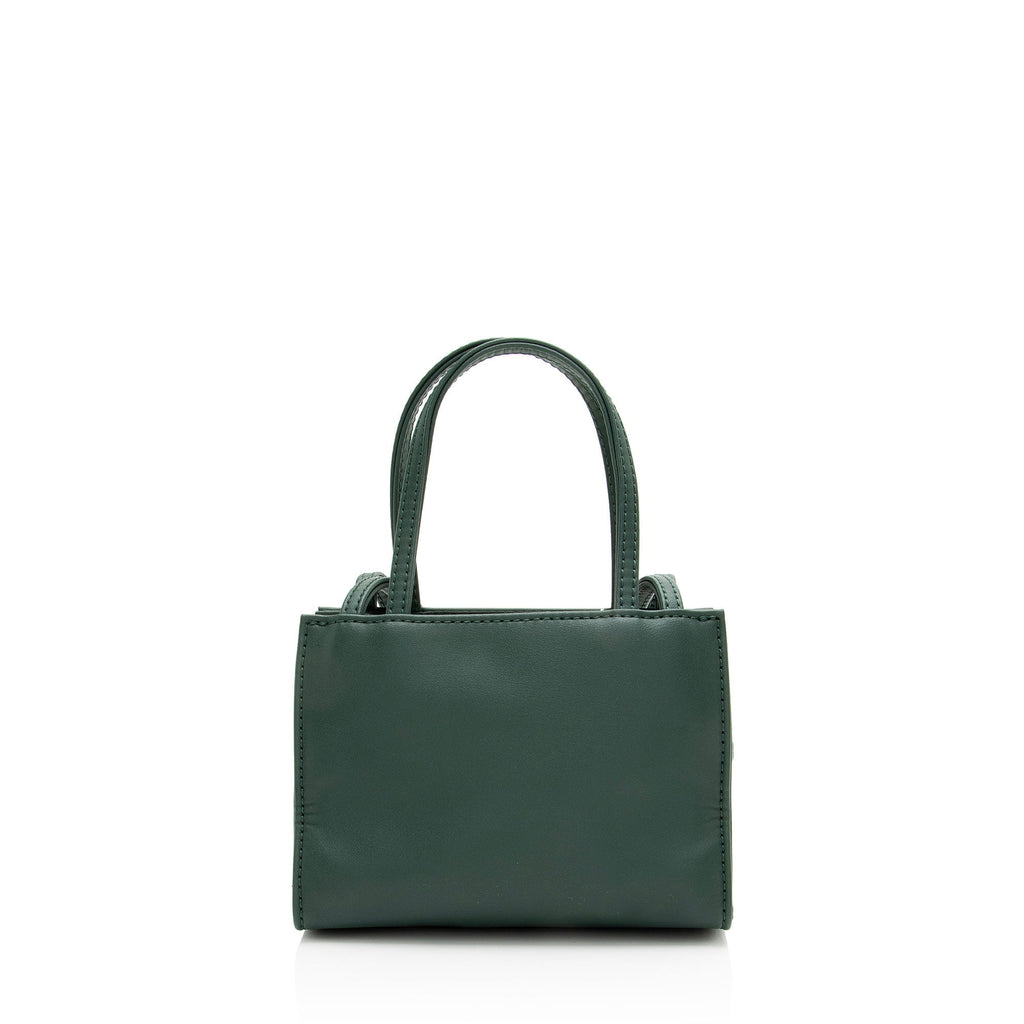 Telfar Faux Leather Small Shopping Tote