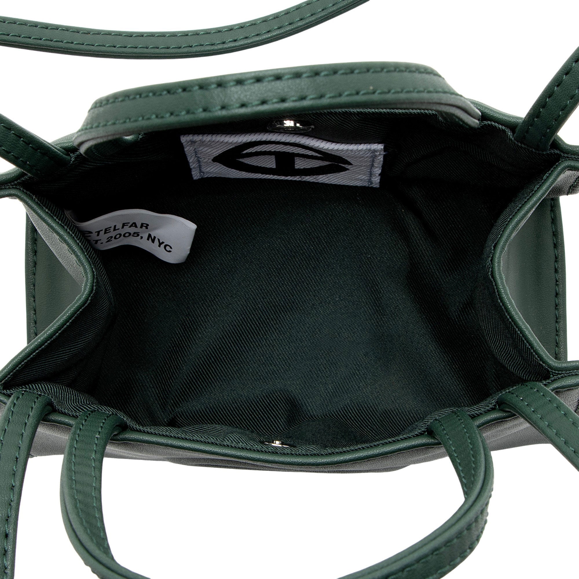 Telfar Faux Leather Small Shopping Tote