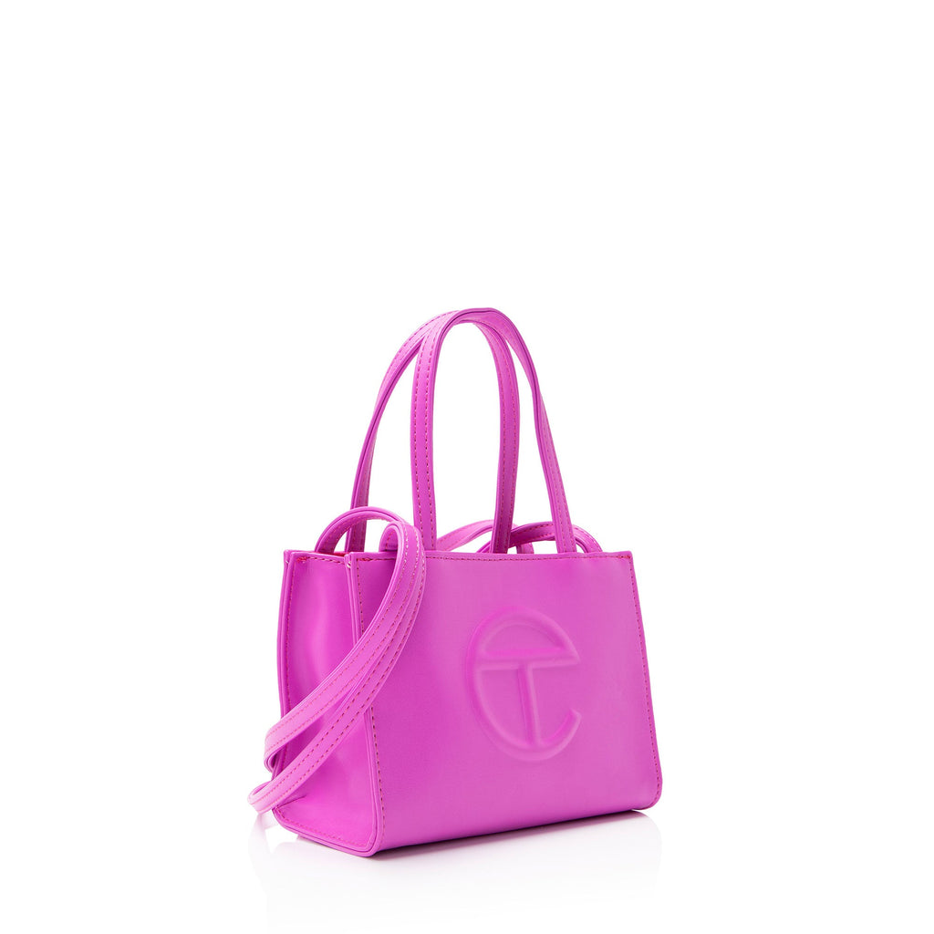 Telfar Faux Leather Small Shopping Tote