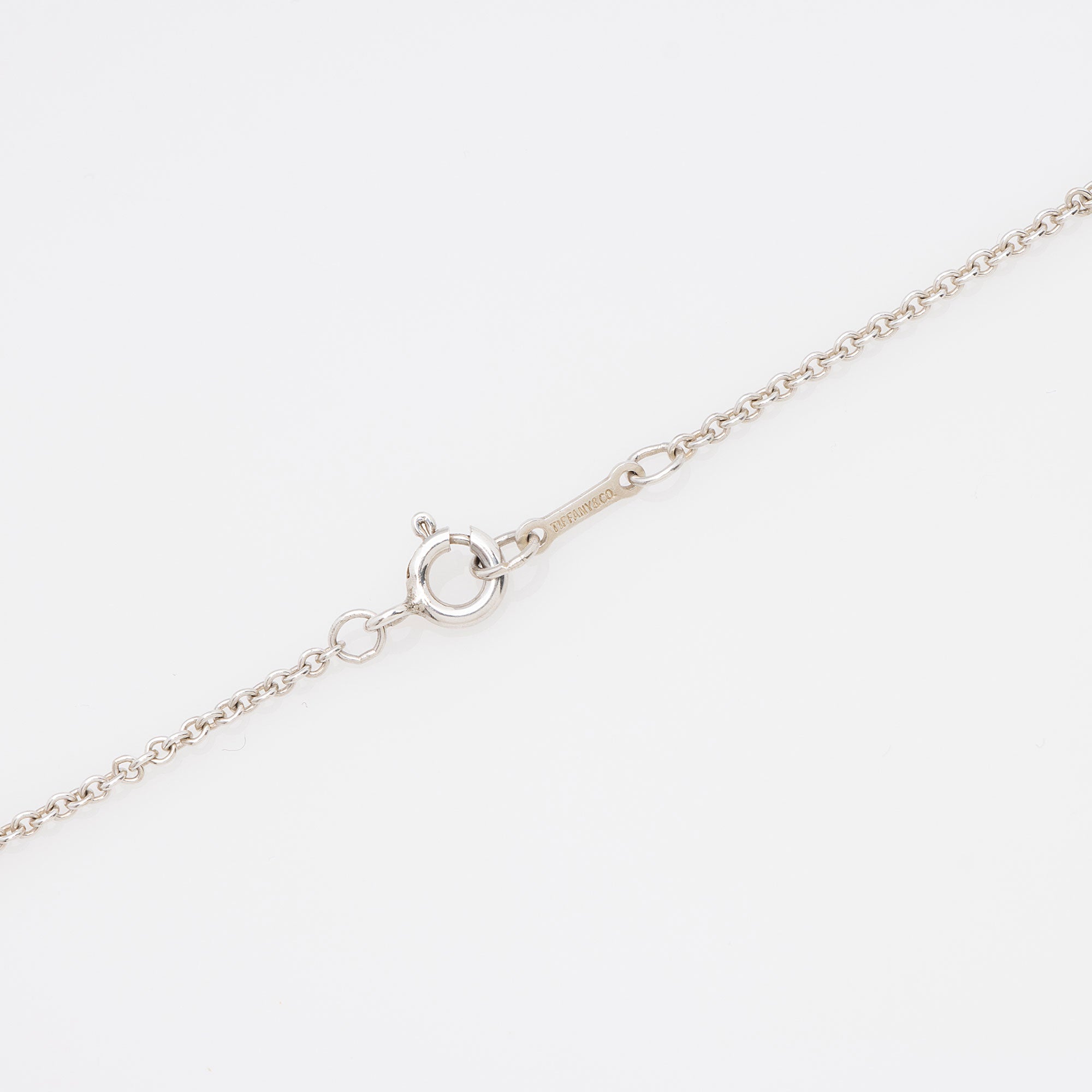 Tiffany & Co. Elsa Peretti Sterling Silver Apple Necklace