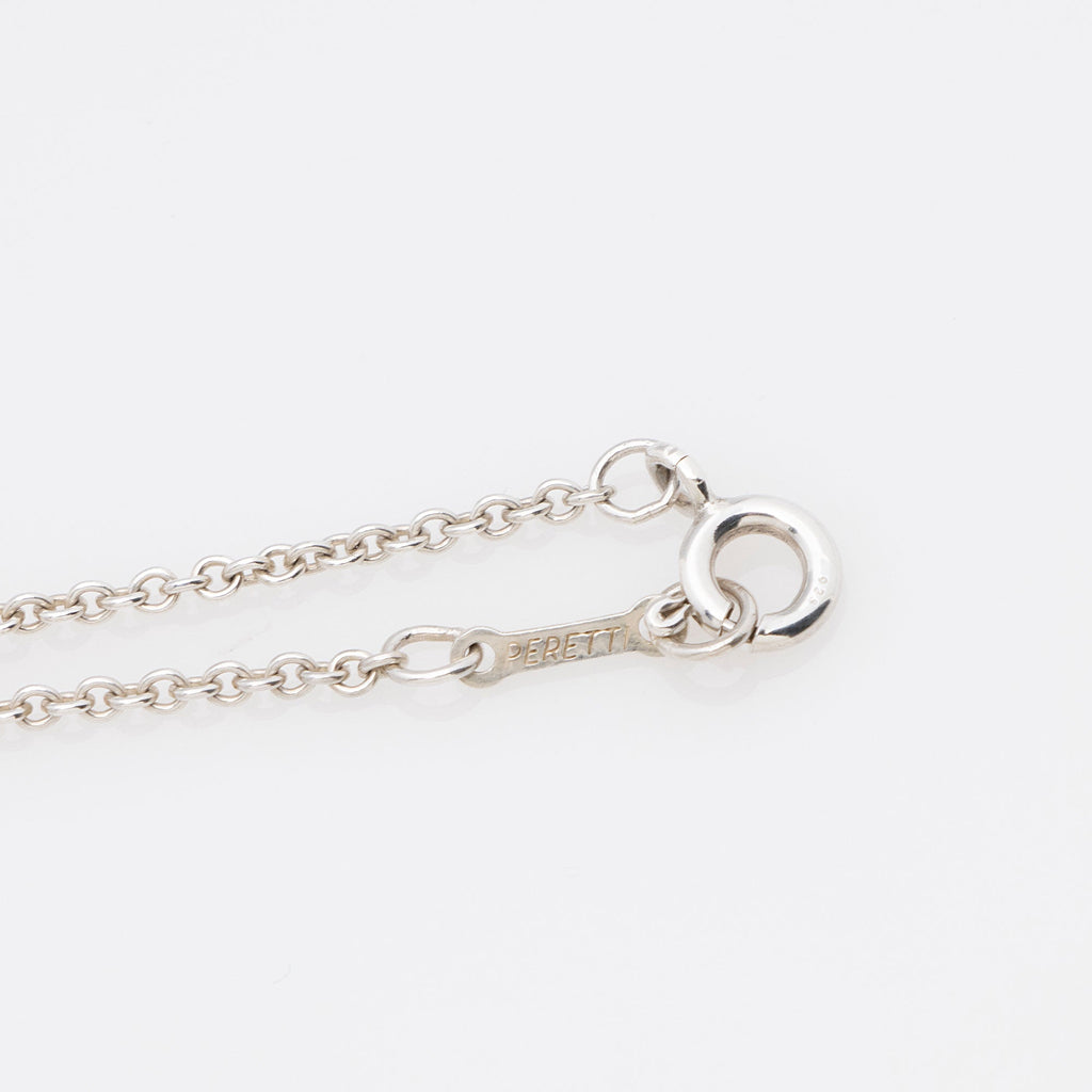 Tiffany & Co. Elsa Peretti Sterling Silver Apple Necklace