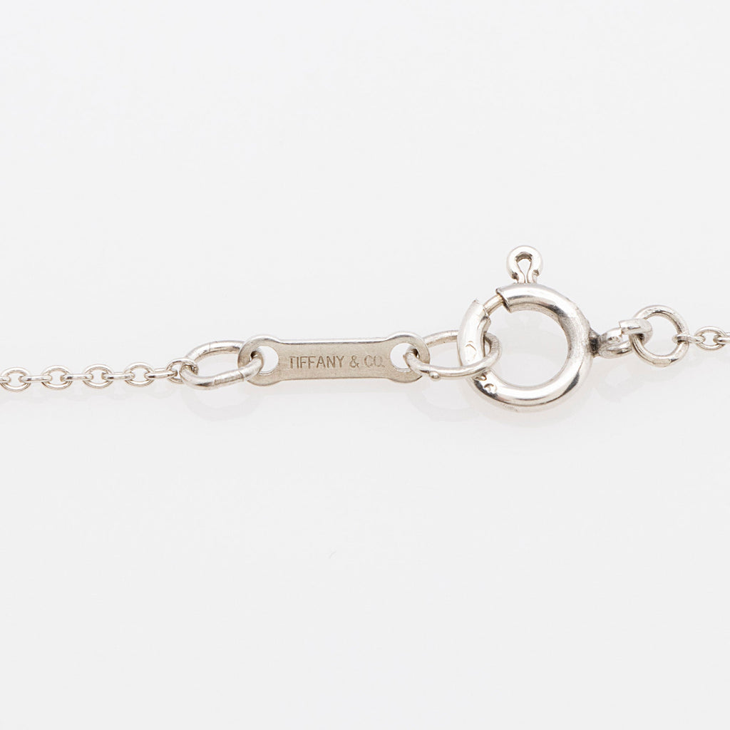 Tiffany & Co. Elsa Peretti Sterling Silver Bean 9mm Necklace