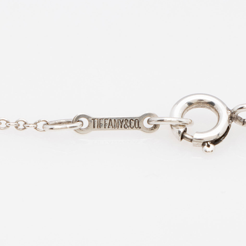 Tiffany & Co. Elsa Peretti Sterling Silver Bean 9mm Necklace