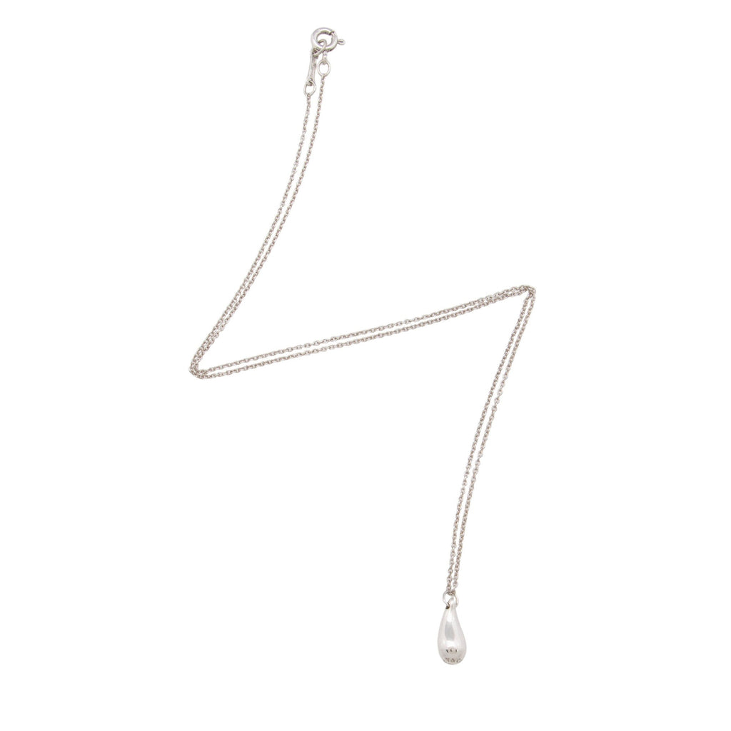 Tiffany & Co. Elsa Peretti Sterling Silver Teardrop Necklace