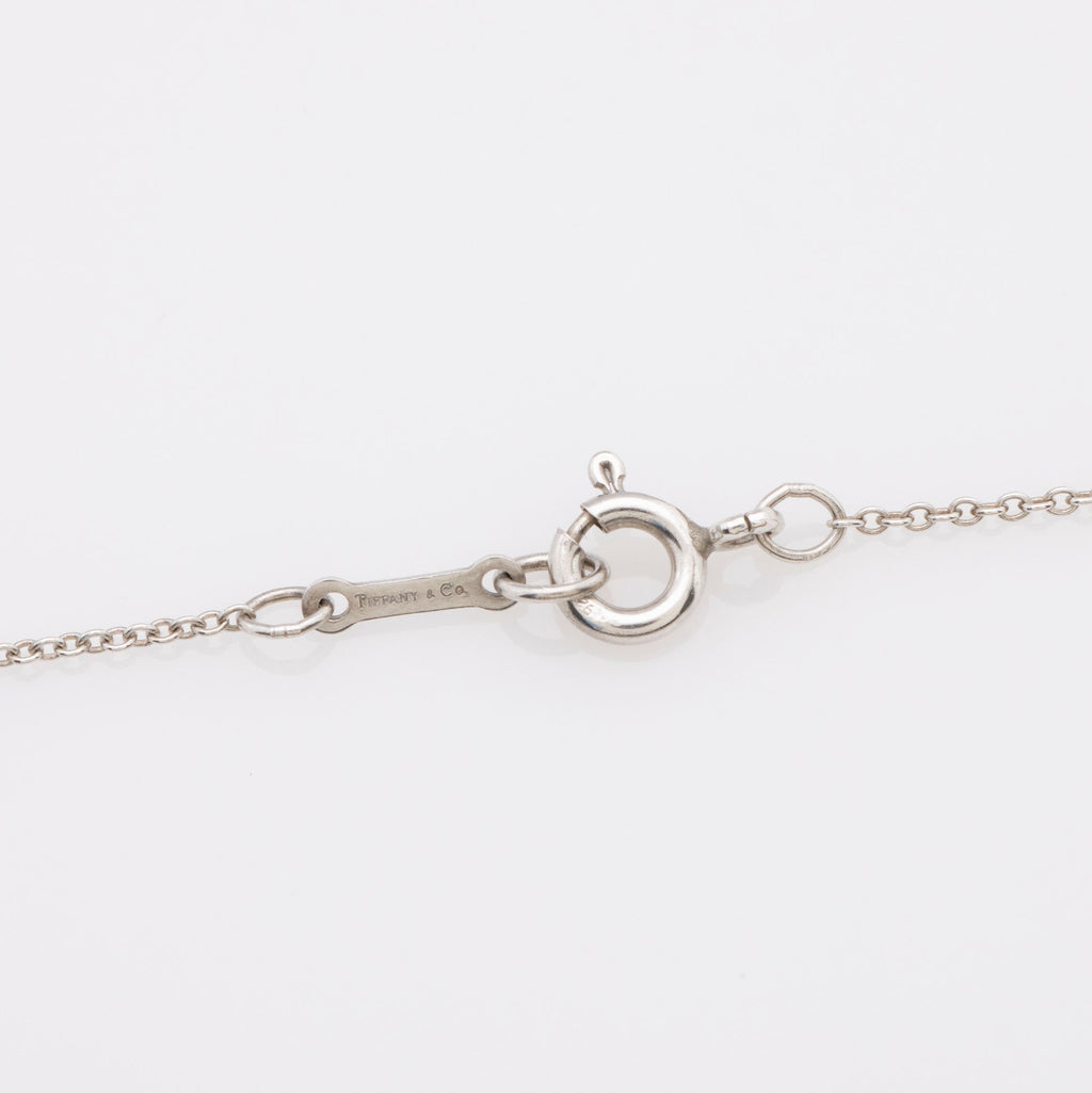 Tiffany & Co. Elsa Peretti Sterling Silver Teardrop Necklace