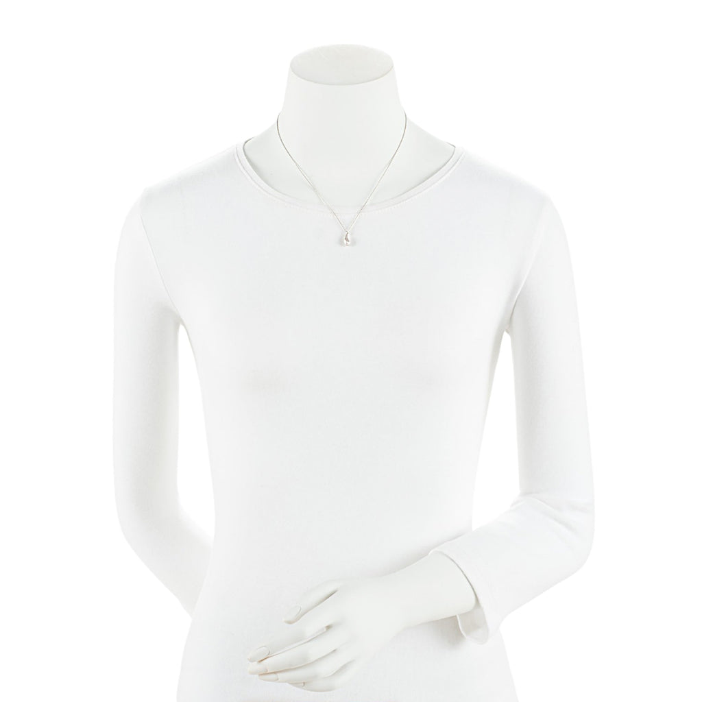 Tiffany & Co. Elsa Peretti Sterling Silver Teardrop Necklace