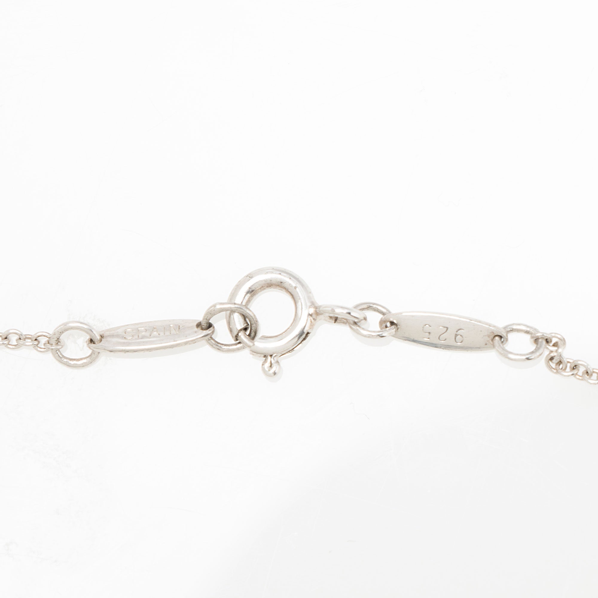Tiffany & Co. Elsa Peretti Sterling Silver Teardrop 12mm Necklace