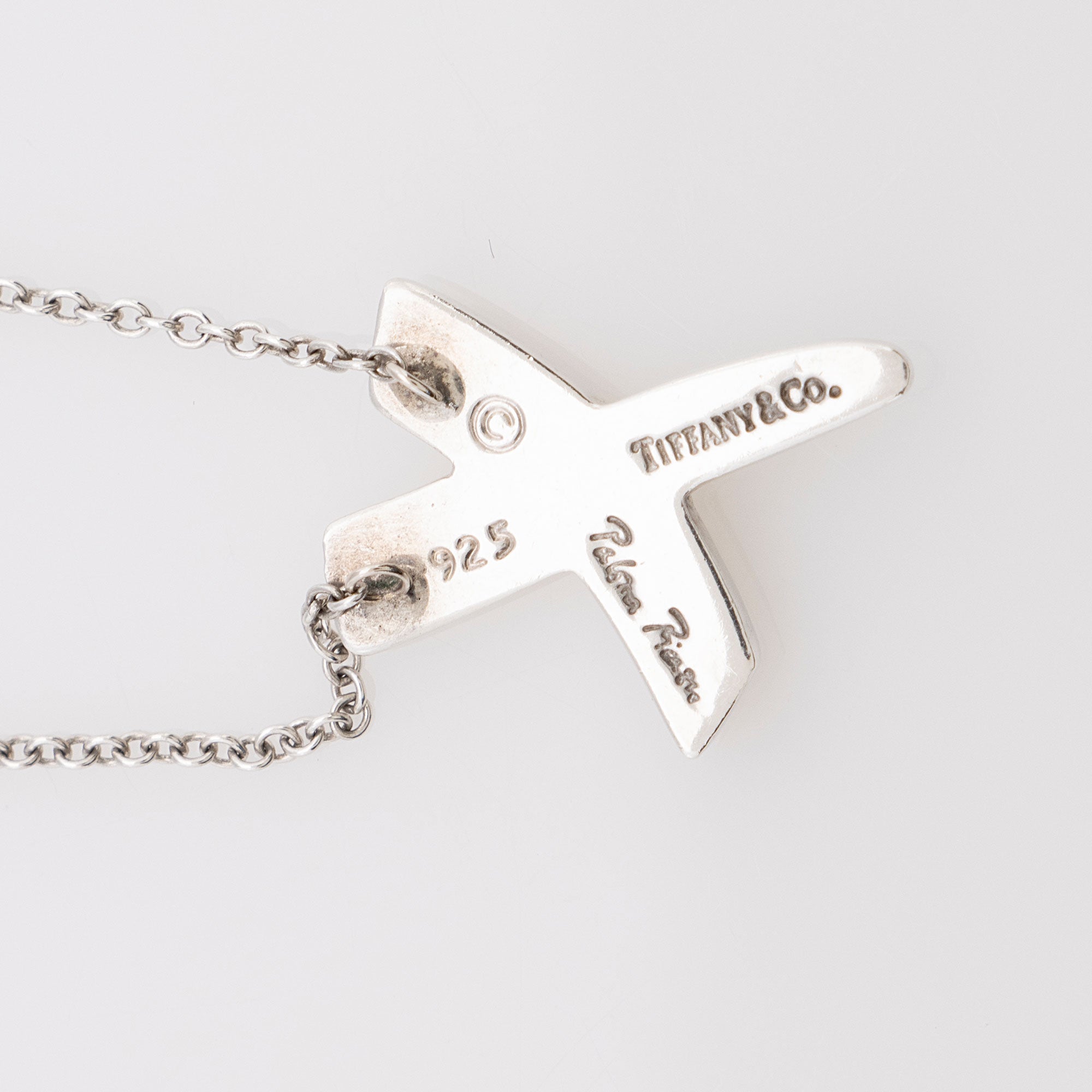 Tiffany & Co. Paloma Picasso Sterling Silver Graffiti X Necklace