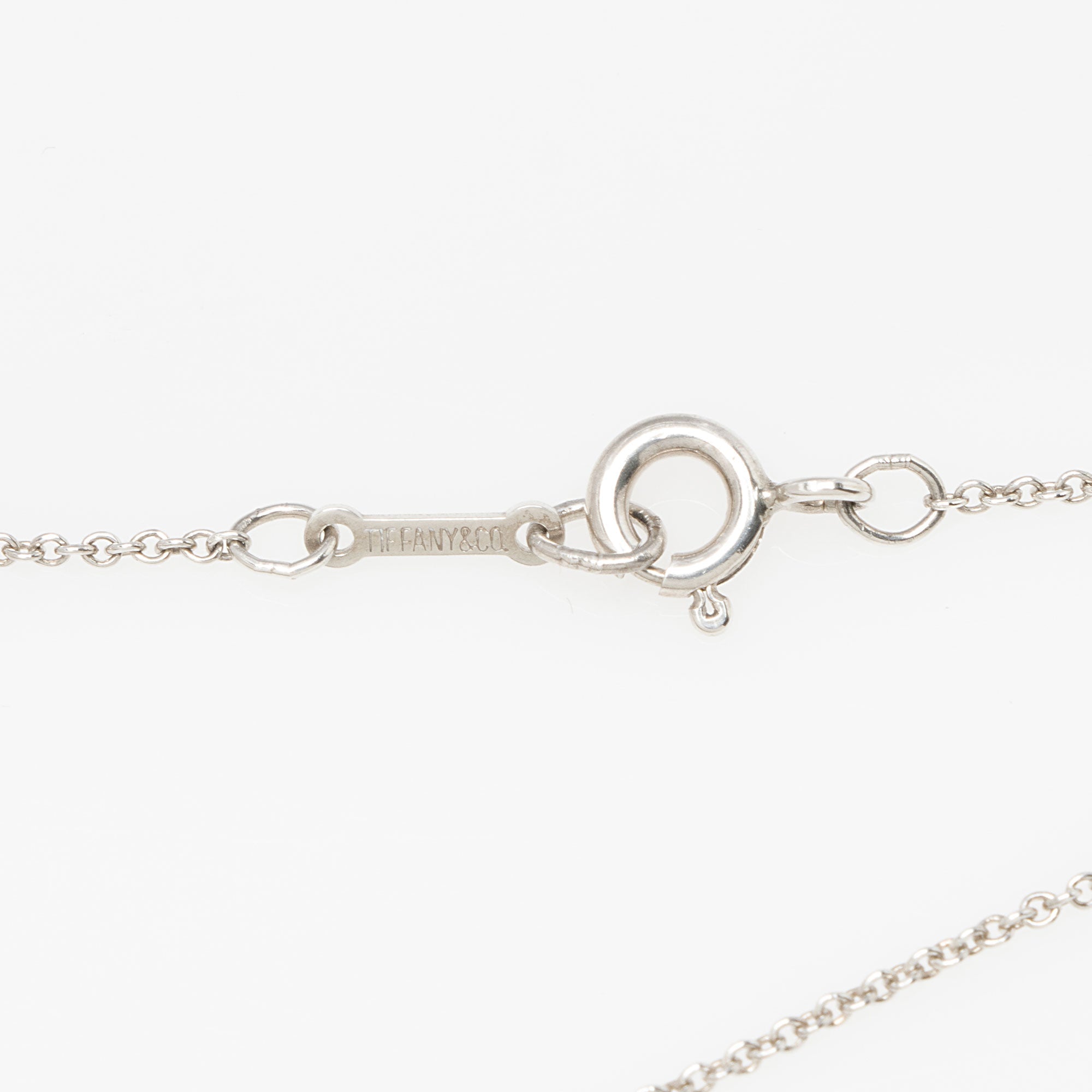Tiffany & Co. Paloma Picasso Sterling Silver Graffiti X Necklace