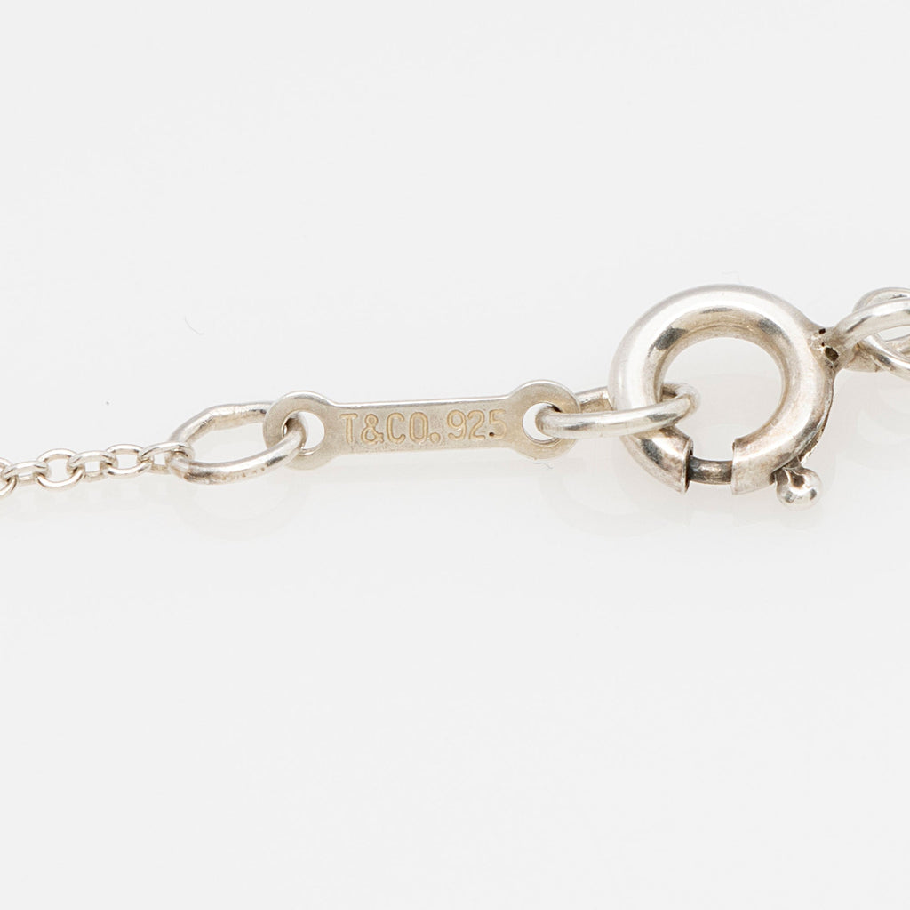 Tiffany & Co. Paloma Picasso Sterling Silver Loving Heart Necklace