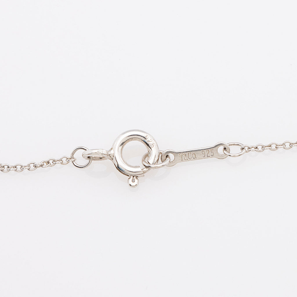 Tiffany & Co. Paloma Picasso Sterling Silver Loving Heart Necklace