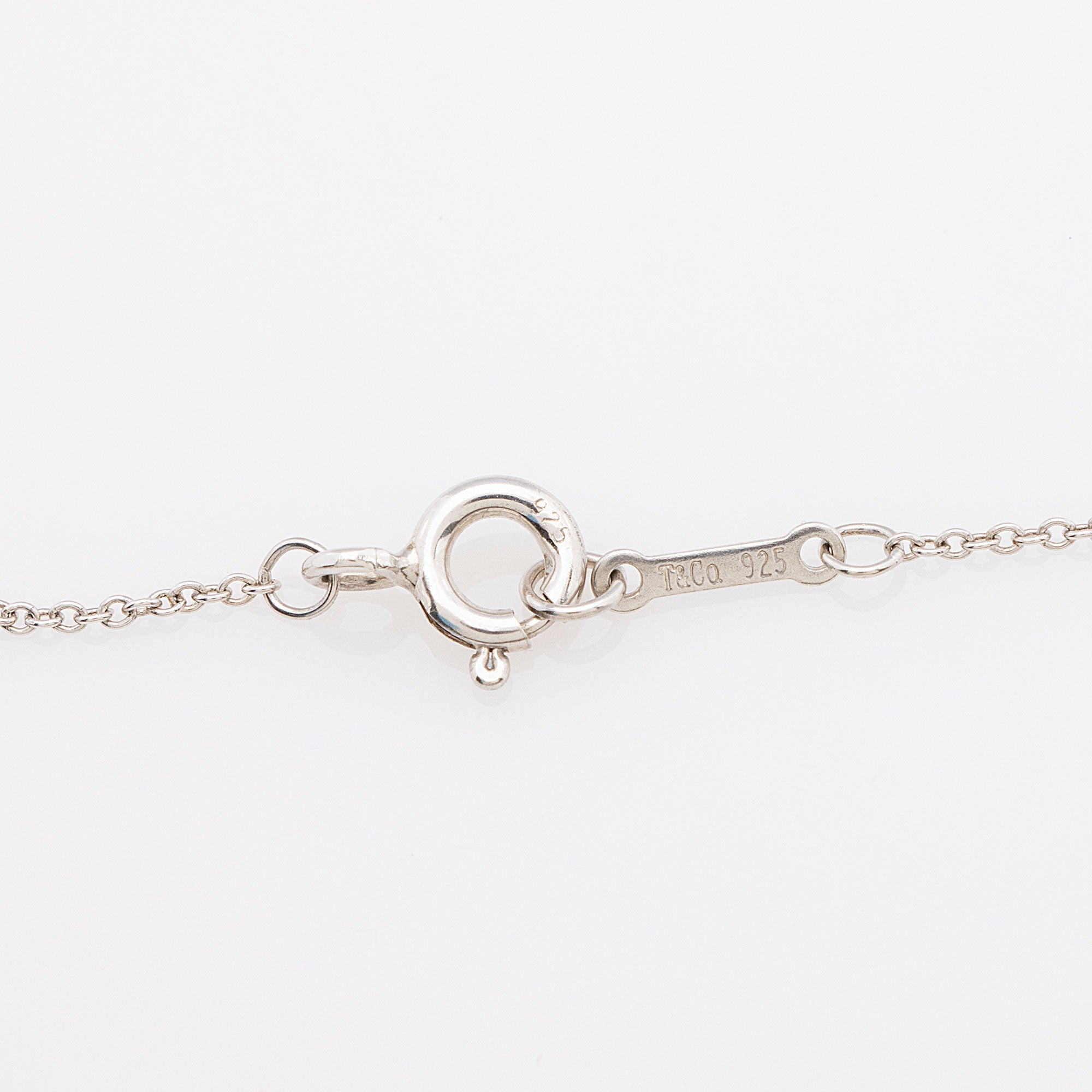 Tiffany & Co. Paloma Picasso Sterling Silver Loving Heart Necklace
