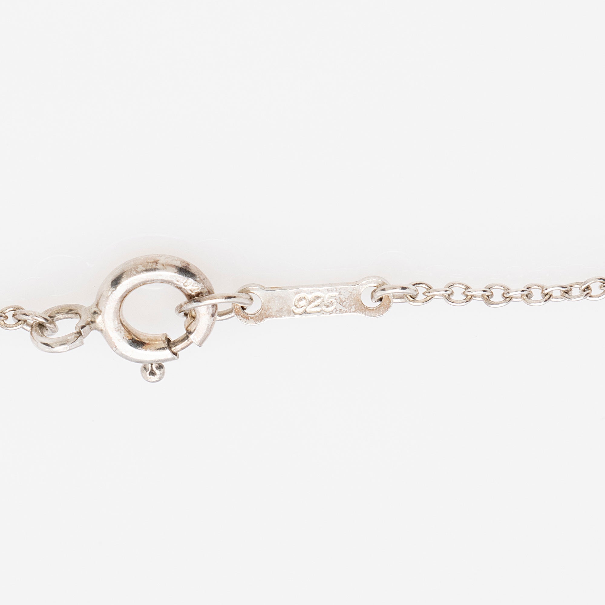 Tiffany & Co. Paloma Picasso Sterling Silver Loving Heart Necklace
