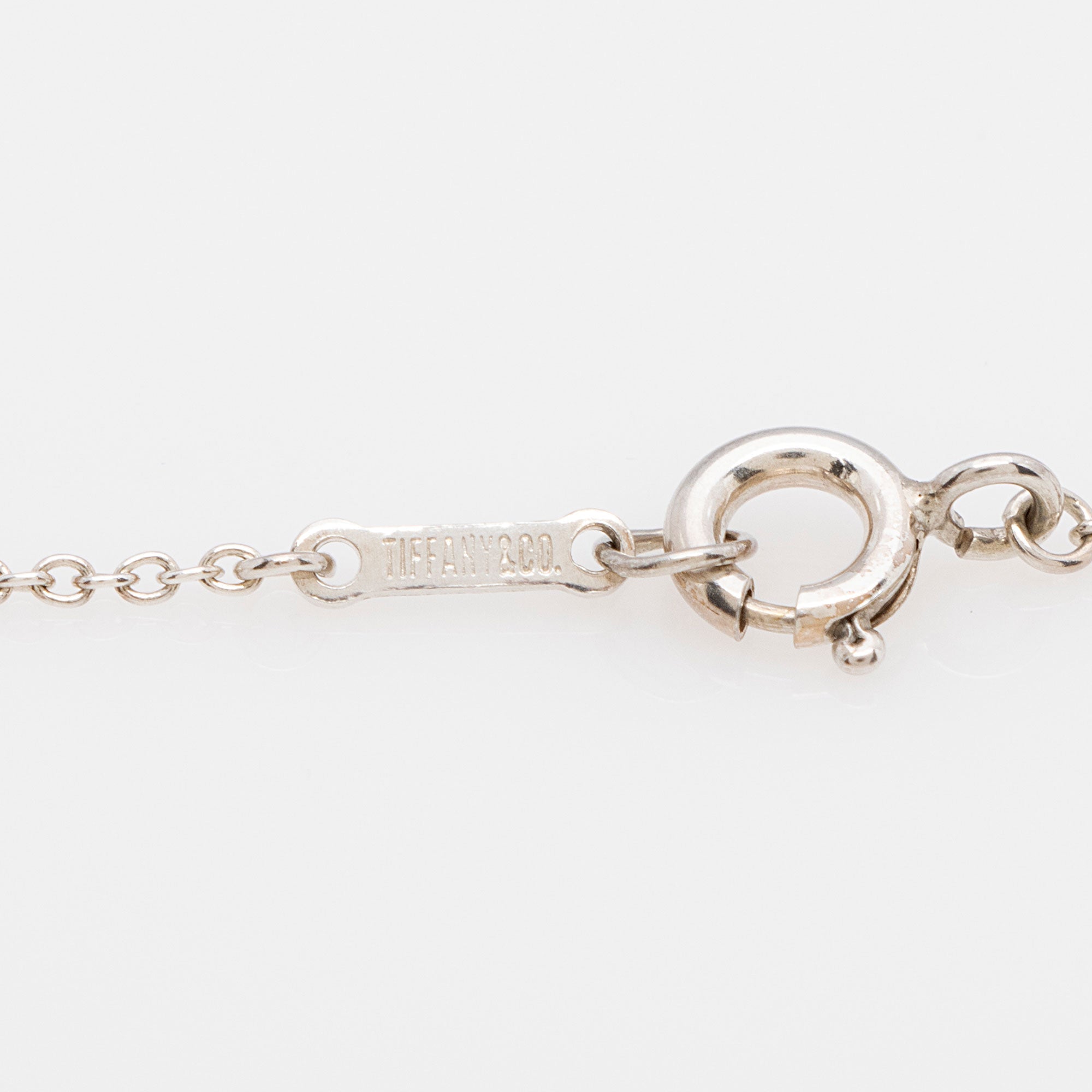 Tiffany & Co. Paloma Picasso Sterling Silver Loving Heart Necklace