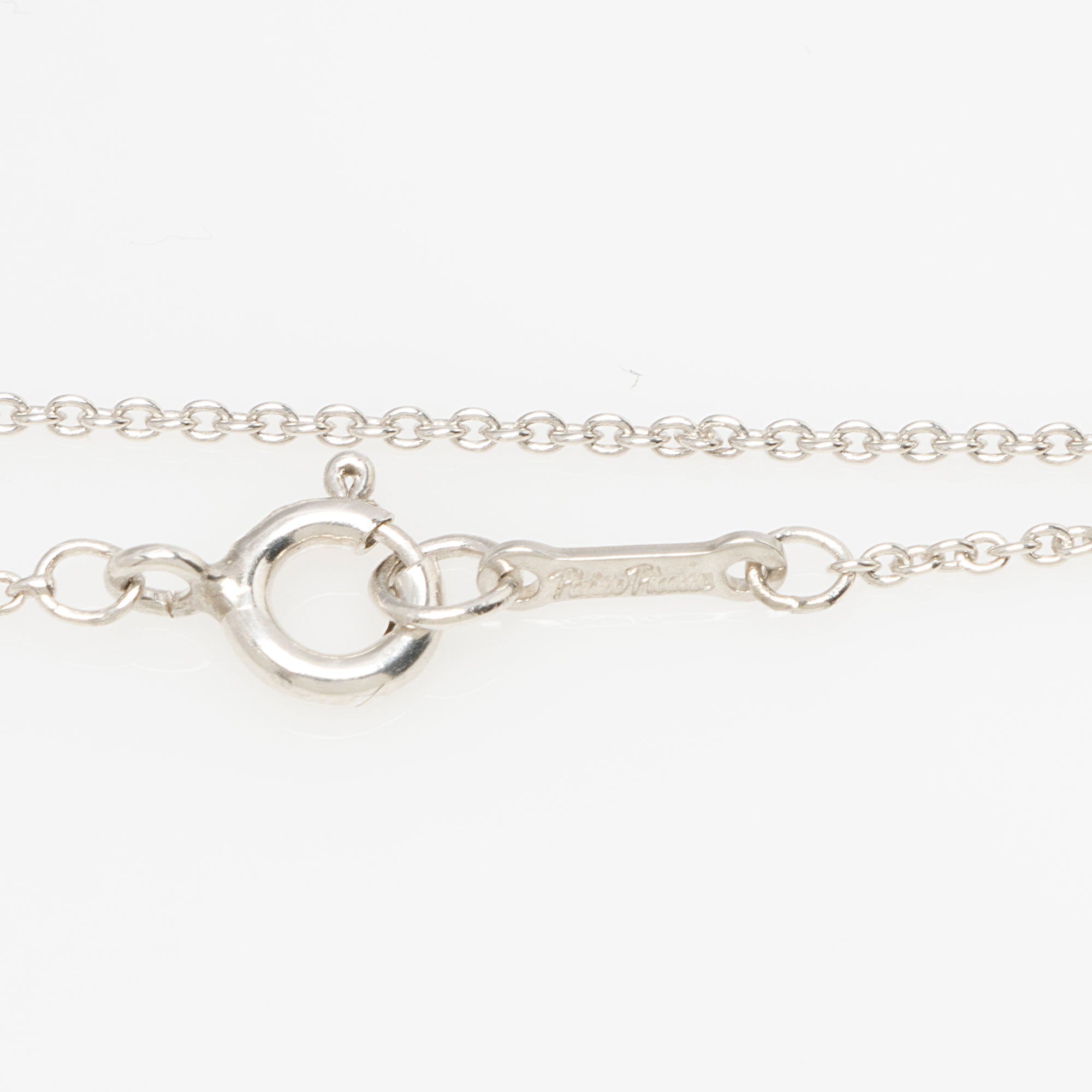 Tiffany & Co. Paloma Picasso Sterling Silver Loving Heart Necklace