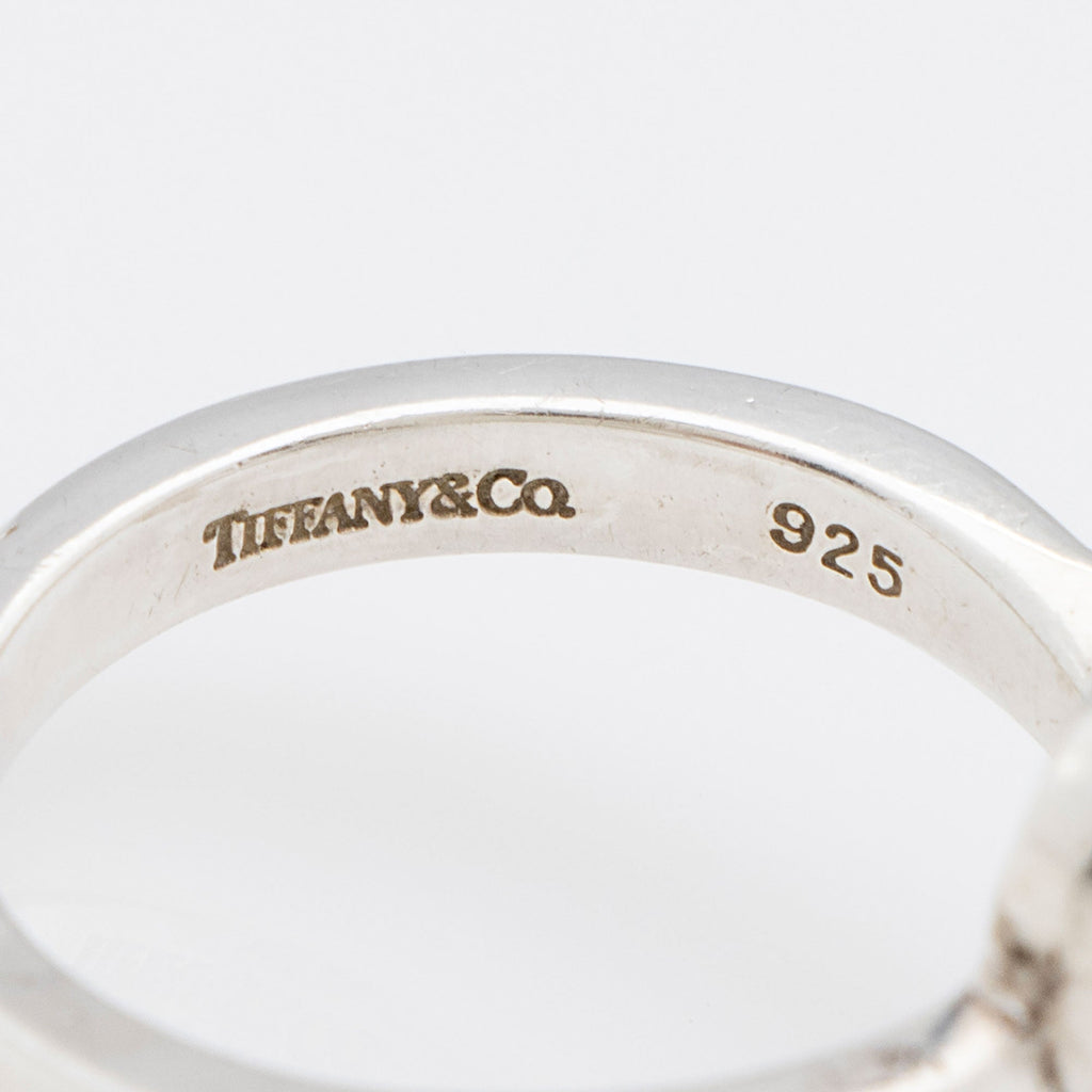 Tiffany & Co. Paloma Picasso Sterling Silver Loving Heart Ring - Size 6 1/2