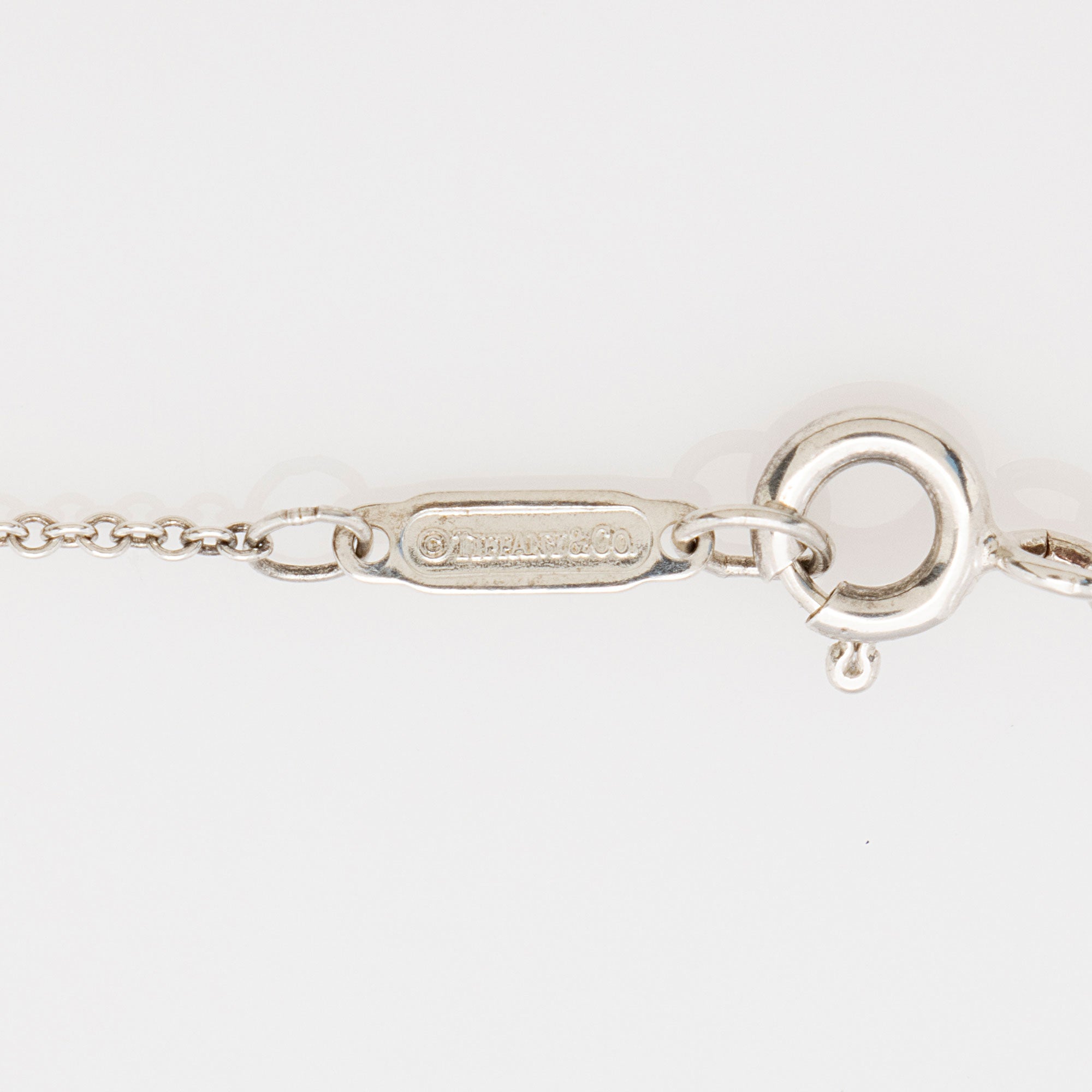 Tiffany & Co. Sterling Silver 1837 Padlock Small Necklace