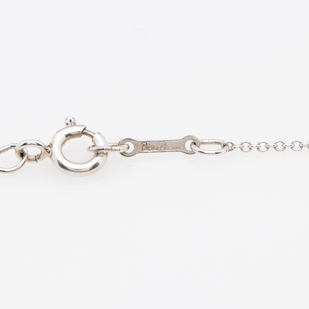 Tiffany & Co. Sterling Silver Double Loving Heart Necklace