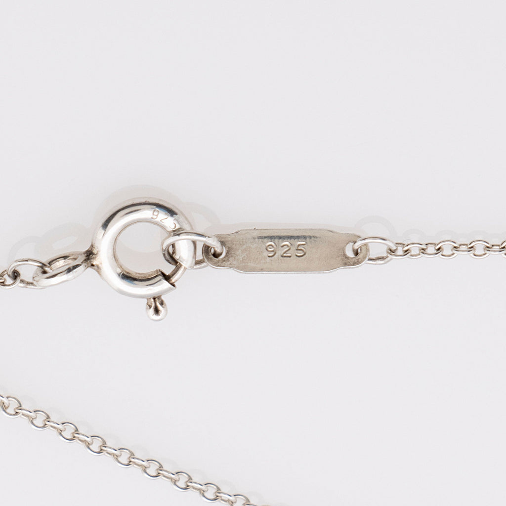 Tiffany & Co. Sterling Silver Filigree Heart Necklace