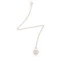 Tiffany & Co. Sterling Silver Filigree Heart Necklace