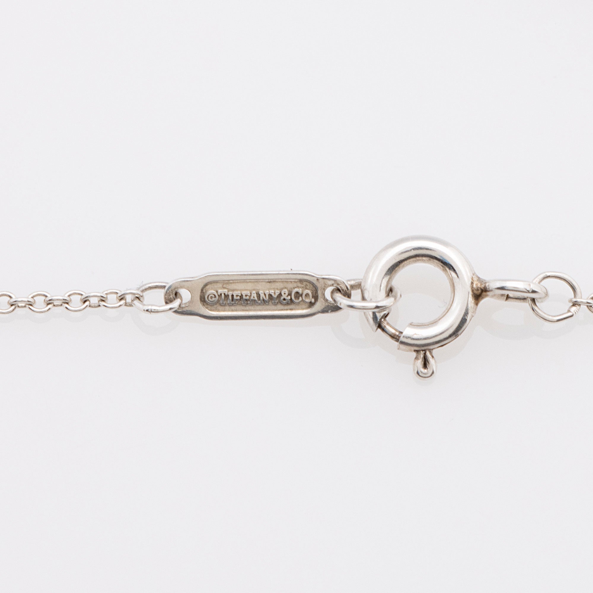Tiffany & Co. Sterling Silver Filigree Heart Necklace