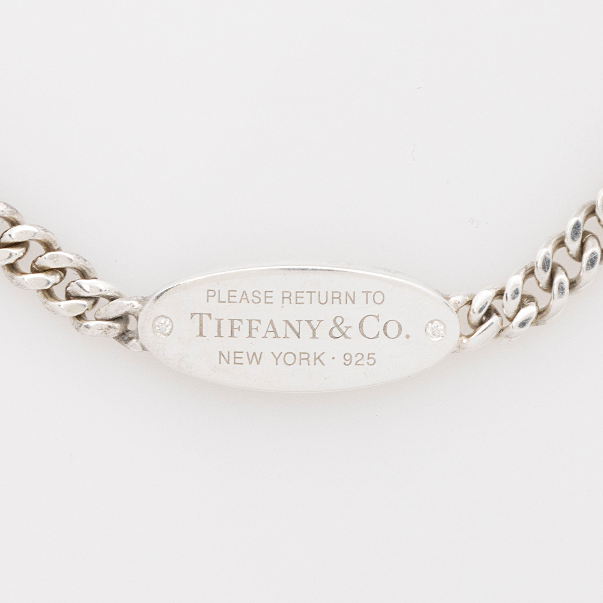 Tiffany & Co. Sterling Silver Oval I.D. Bracelet