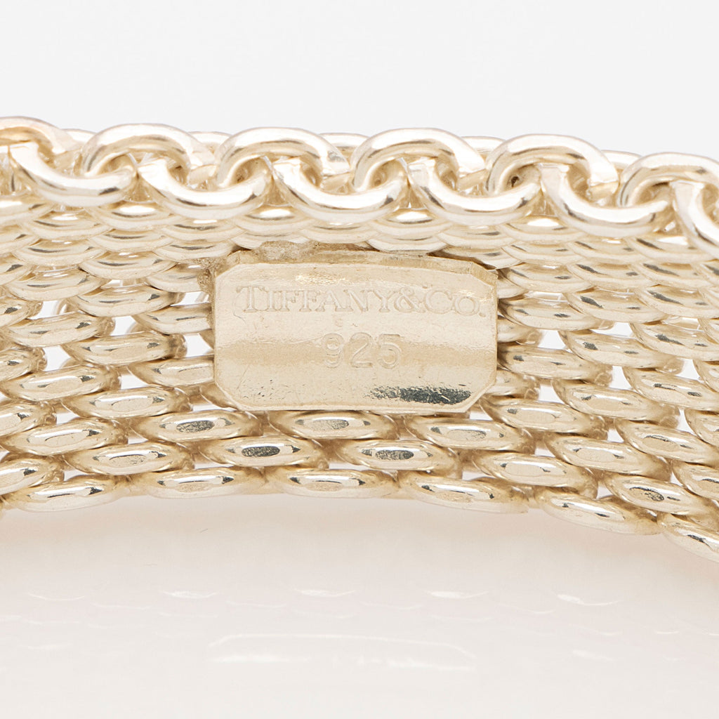 Tiffany & Co. Sterling Silver Somerset Mesh Bracelet