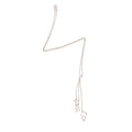Tiffany & Co. Sterling Silver T. & Co. Letters Lariat Necklace