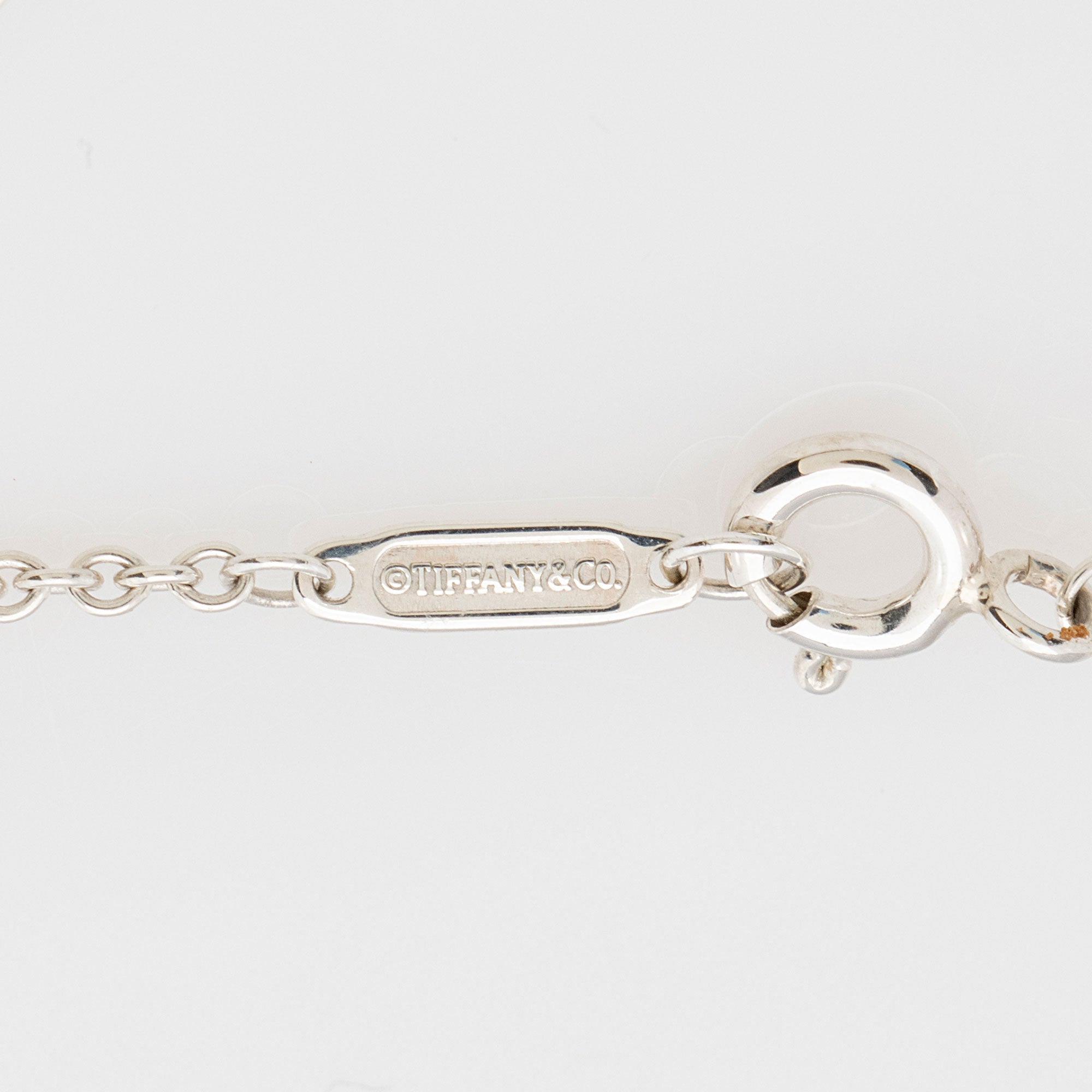 Tiffany & Co Sterling Silver Tsavorite Garnet Save The Wild Elephant Bracelet