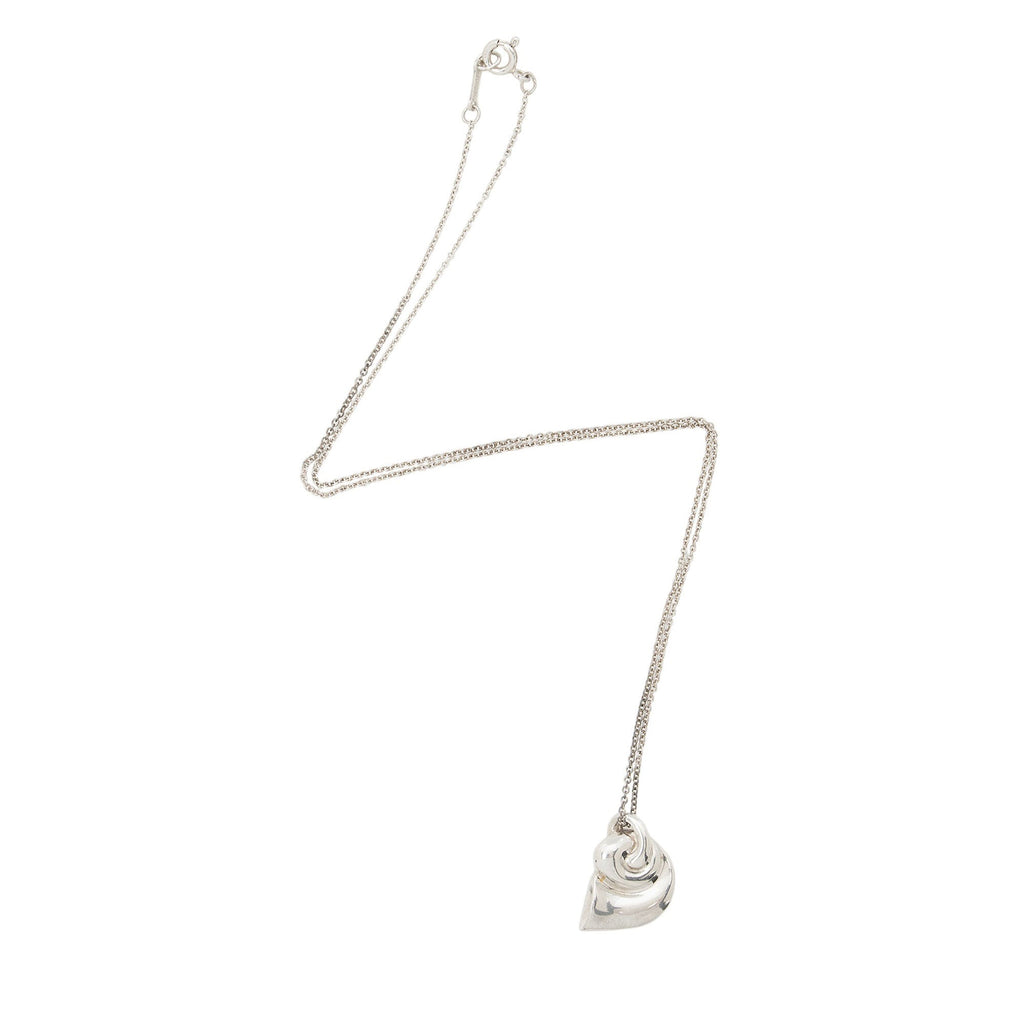 Tiffany & Co. Vintage Elsa Peretti Sterling Silver Horn Necklace