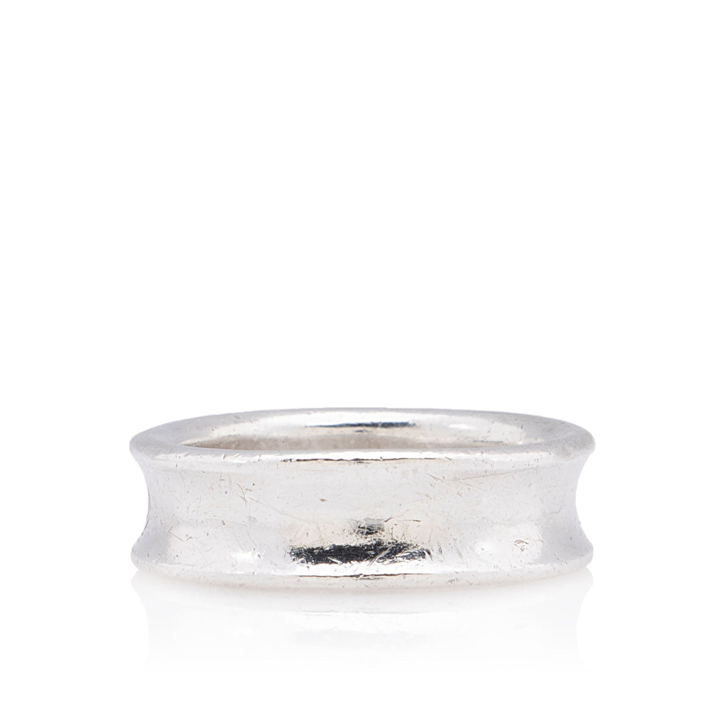 Tiffany & Co. Vintage Sterling Silver 1837 Ring - Size 8 1/2