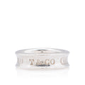 Tiffany & Co. Vintage Sterling Silver 1837 Ring - Size 8 1/2